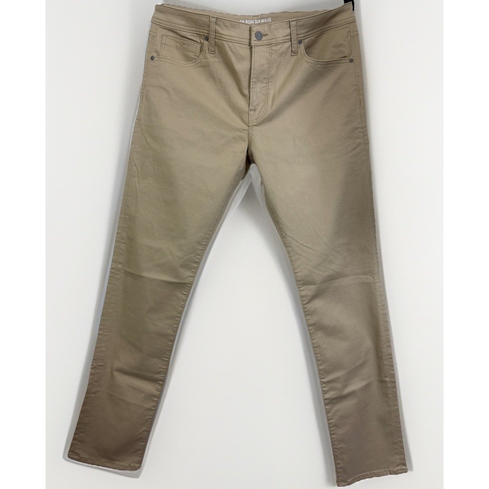 The Rising Sun Mfg Co‎ Suedeluxe Slim Fit Microfibre Jeans Size 36x33 Organic